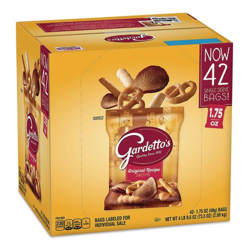Image of Gardettoâ€™s® Club Mix, Zesty Original, 1.75 Oz Packet, 42/carton
