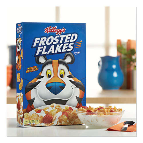 Image of Kellogg's® Frosted Flakes Breakfast Cereal, Bulk Packaging, 40 Oz Bag, 4/carton