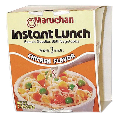 Image of Maruchan® Instant Lunch, Chicken, 2.25 Oz Cups, 12/carton