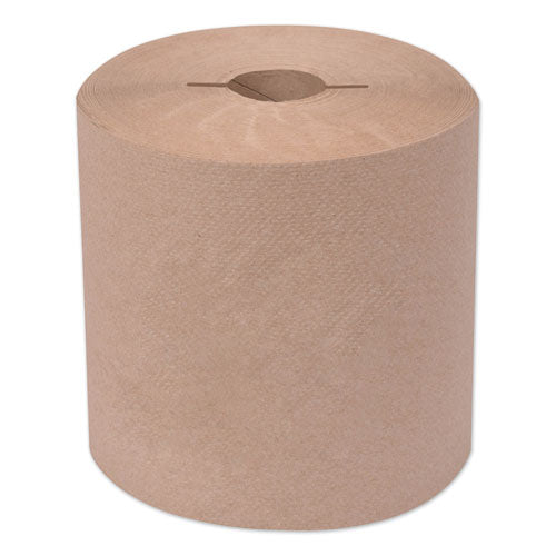 Image of Tork® Universal Hand Towel Roll, Notched, 1-Ply, 7.5" x 1,000 ft, Natural, 6 Rolls/Carton