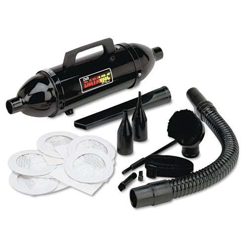 Image of DataVac® Handheld Steel Vacuum/blower, 0.5 Hp, Black