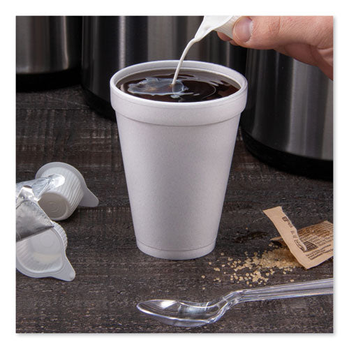 Image of Dart® Foam Drink Cups, 12 Oz, White, 25/bag, 40 Bags/carton