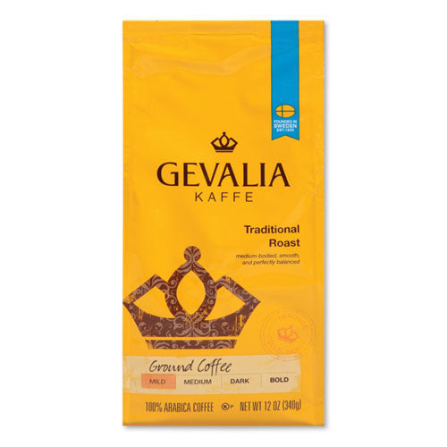 Image of Gevalia® Coffee, Traditional Roast, Ground, 12 Oz Bag