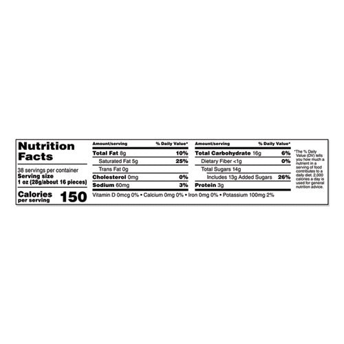 Image of M & M's® Chocolate Candies, Peanut Butter, 38 Oz Resealable Bag