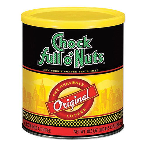 Image of Chock full o'Nuts Original Blend Ground Coffee, 30.5 Oz