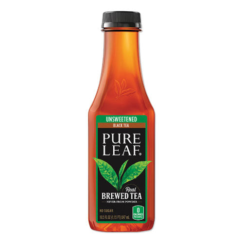 Image of Pure Leaf® Iced Tea, Unsweetened, 18.5 Oz, 12/carton