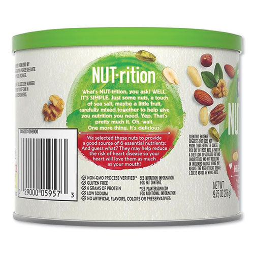Image of Planters® Nut-Rition Heart Healthy Mix, 9.75 Oz Can