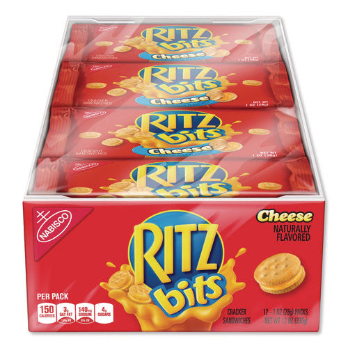Image of Nabisco® Ritz Bits, Cheese, 1 Oz Pouch, 12/pack