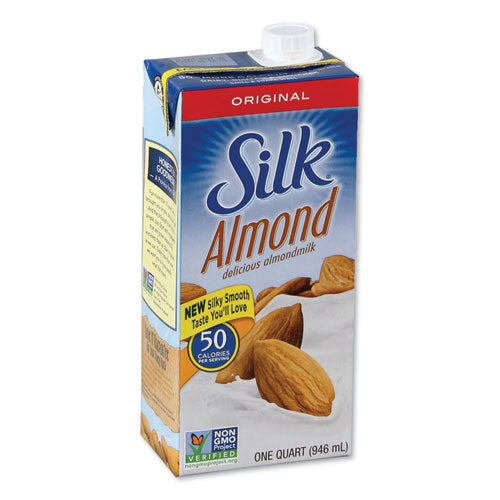 Image of Silk® Almond Milk, Original, 32 Oz Aseptic Box