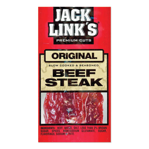 Image of Jack Linkâ€™s Beef Steak, Original, 1 Oz, 12/box