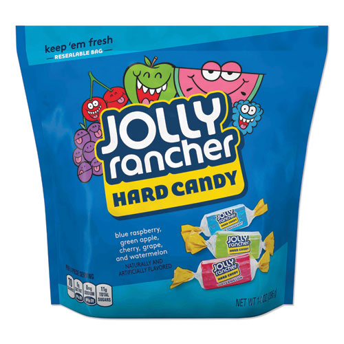 Image of Jolly Rancher® Original Hard Candy, Assorted, Individually Wrapped, 14 Oz