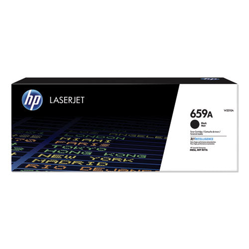 Image of HP HP 659a, (w2010a) Black Original Laserjet Toner Cartridge