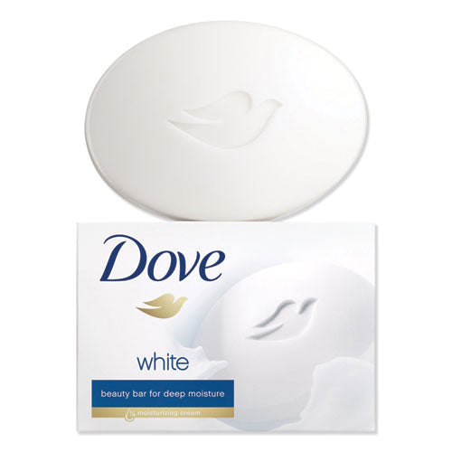 Image of Dove® White Beauty Bar, Light Scent, 3.17 Oz, 12/carton