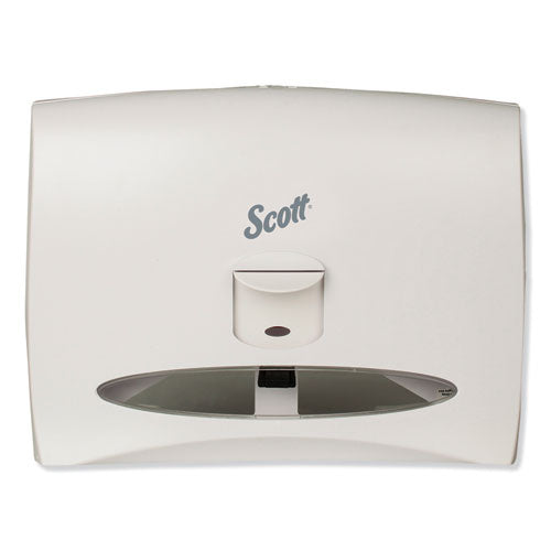 Image of Scott® Personal Seat Cover Dispenser, 17.5 X 2.25 X 13.25, White