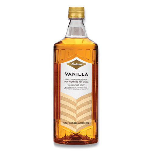 Image of Fontana® Flavored Coffee Syrup, Vanilla, 1 L Bottle