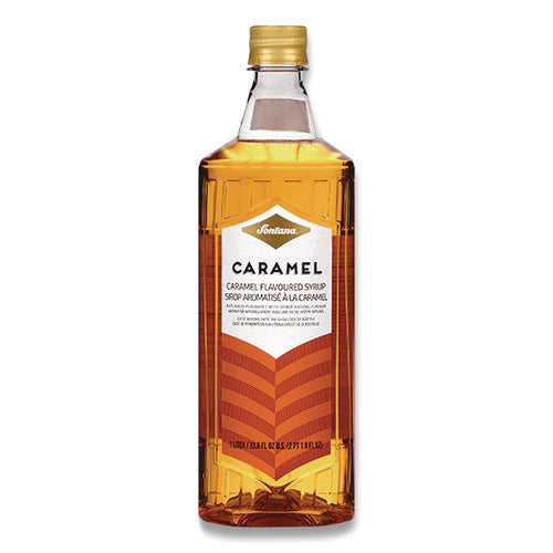 Image of Fontana® Flavored Coffee Syrup, Caramel, 1 L Bottle