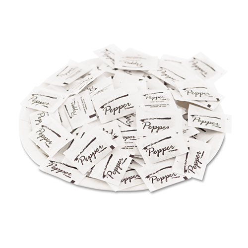 Image of Diamond Crystal Pepper Packets, 0.1 Grams, 3,000/carton