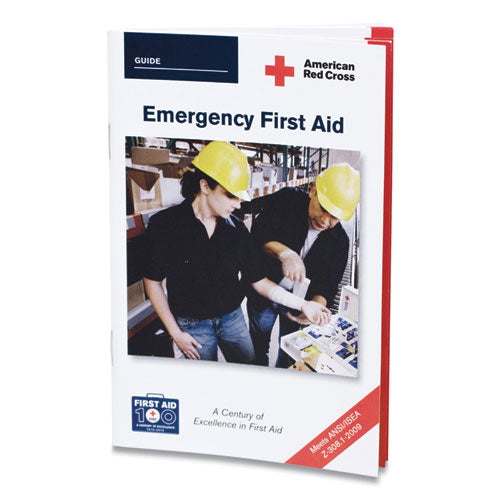 Image of First Aid Only American Red Cross Emergency First Aid Guide, 48 Pages