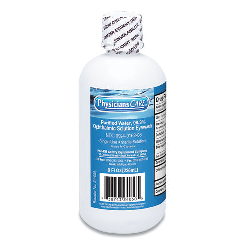 Image of PhysiciansCare® by First Aid Only® Eye Wash, 8 Oz Bottle