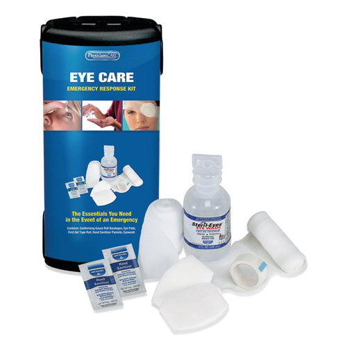 Image of PhysiciansCare® by First Aid Only® First Responder Eye Care First Aid Kit, Plastic Case