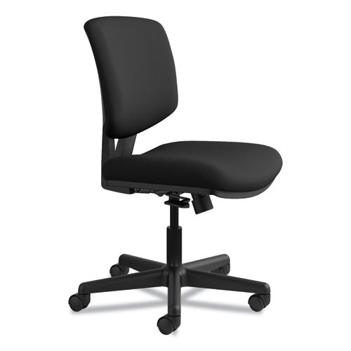 Image of HON® Volt Series Task Chair With Synchro-Tilt, Supports Up To 250 Lb, 18" To 22.25" Seat Height, Black