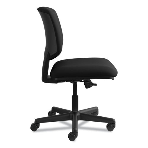 Image of HON® Volt Series Task Chair With Synchro-Tilt, Supports Up To 250 Lb, 18" To 22.25" Seat Height, Black