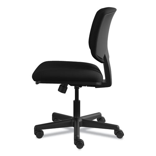 Image of HON® Volt Series Task Chair With Synchro-Tilt, Supports Up To 250 Lb, 18" To 22.25" Seat Height, Black