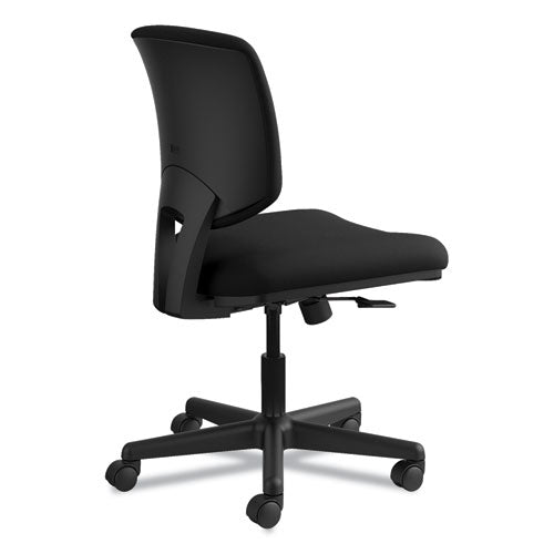 Image of HON® Volt Series Task Chair With Synchro-Tilt, Supports Up To 250 Lb, 18" To 22.25" Seat Height, Black