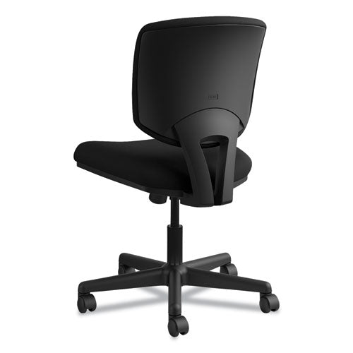 Image of HON® Volt Series Task Chair With Synchro-Tilt, Supports Up To 250 Lb, 18" To 22.25" Seat Height, Black