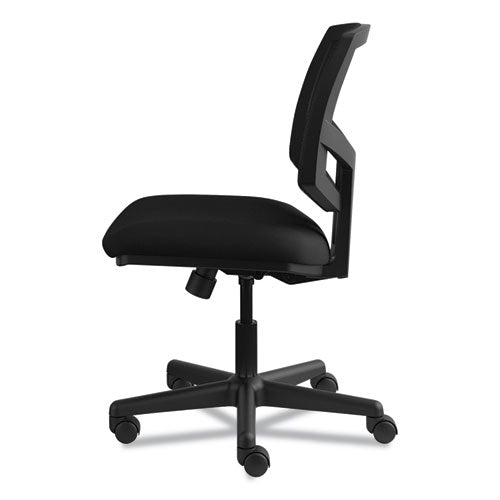 Image of HON® Volt Series Mesh Back Task Chair With Synchro-Tilt, Supports Up To 250 Lb, 17.75" To 21.88" Seat Height, Black