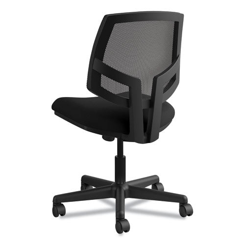 Image of HON® Volt Series Mesh Back Task Chair With Synchro-Tilt, Supports Up To 250 Lb, 17.75" To 21.88" Seat Height, Black