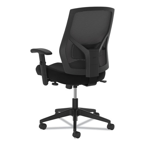 Image of HON® Vl581 High-Back Task Chair, Supports Up To 250 Lb, 18" To 22" Seat Height, Black