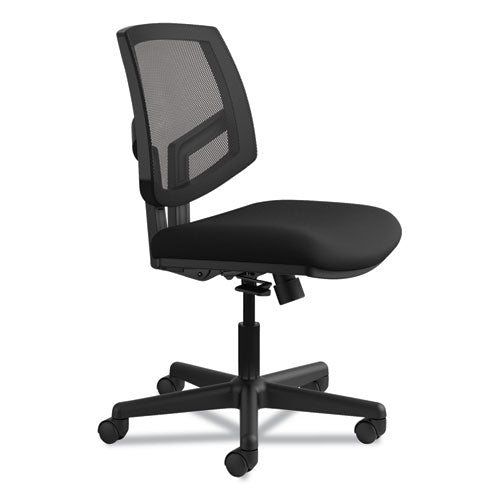Image of HON® Volt Series Mesh Back Task Chair With Synchro-Tilt, Supports Up To 250 Lb, 17.75" To 21.88" Seat Height, Black