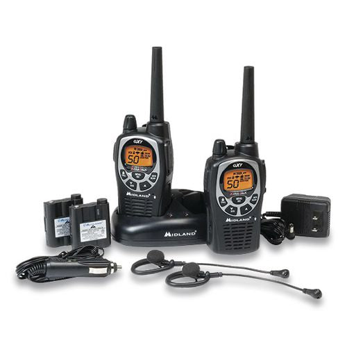 Image of Midland® Gxt1000vp4 Two-Way Radio, 50 Channels