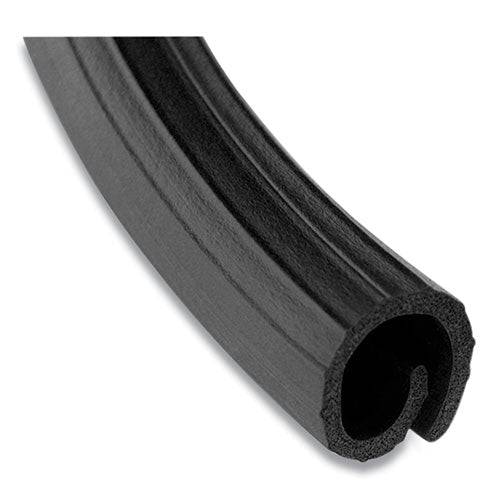 Image of UT Wire® Flexi Cable Wrap, 0.5" To 1" X 12 Ft, Black