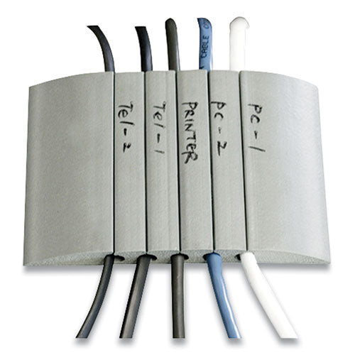Image of UT Wire® Cable Station 2, 4.75" X 2.75" Gray
