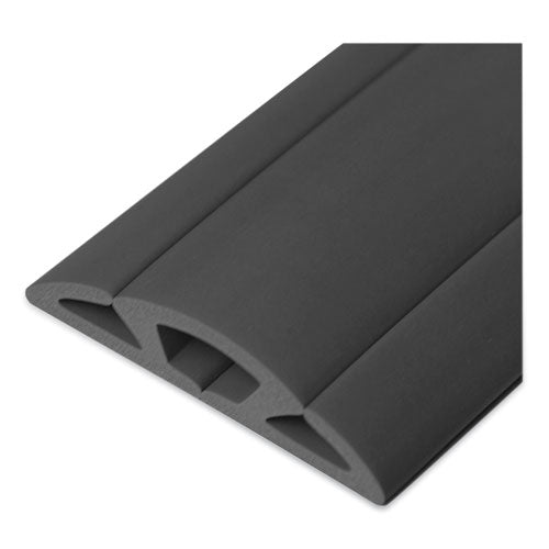 Image of UT Wire® CORD PROTECTOR AND CONCEALER, 2.6" X 5 FT, GRAY