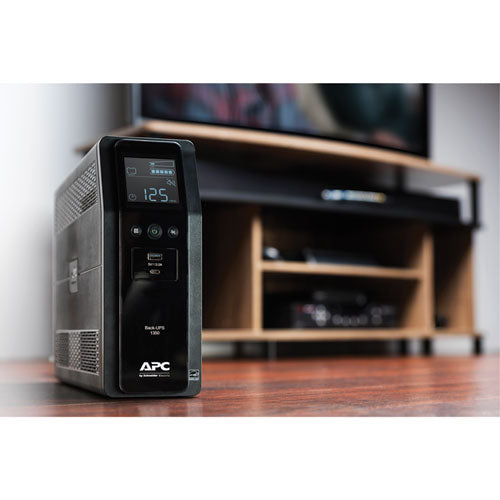 Image of APC® BN1350M2 Back-UPS PRO BN Series Battery Backup System, 10 Outlets, 1,350 VA, 1,080 J