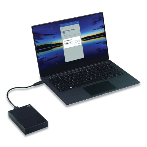 Image of Seagate Backup Plus External Hard Drive, 5 Tb, Usb 2.0/3.0, Black