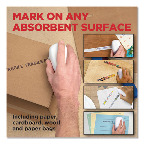 Image of Colop® e-mark Digital Marking Device, Customizable Size And Message With Images, White