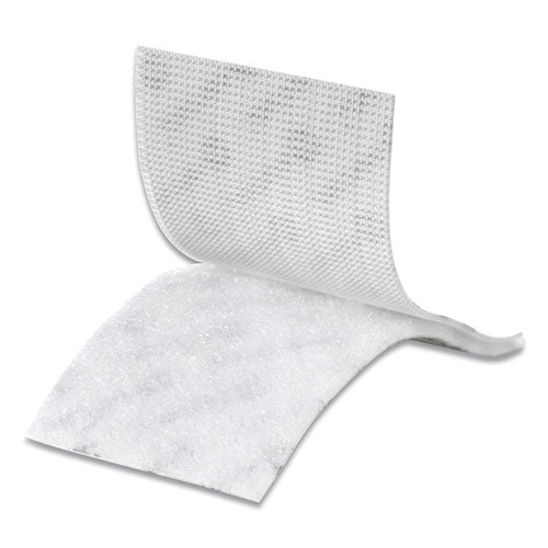 Image of VELCRO® Brand Industrial-Strength Heavy-Duty Fasteners, 2" X 4", White, 2/pack