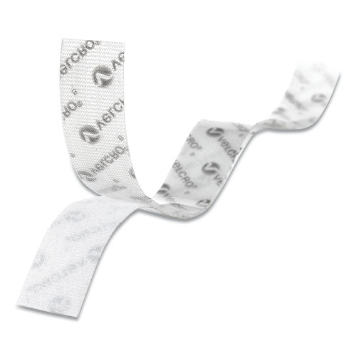 Image of VELCRO® Brand Sticky-Back Fasteners, Removable Adhesive, 0.75" X 15 Ft, Clear