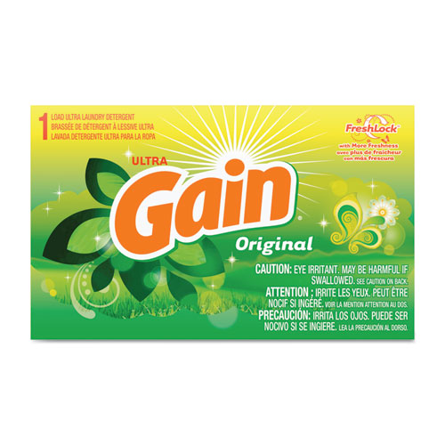 Image of Gain® Powder Laundry Detergent, Original Scent, 1.8 Oz Box, 156 Boxes/carton
