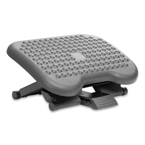Image of Mind Reader Comfy Footrest, 18w x 13.4d x 4.3h, Black