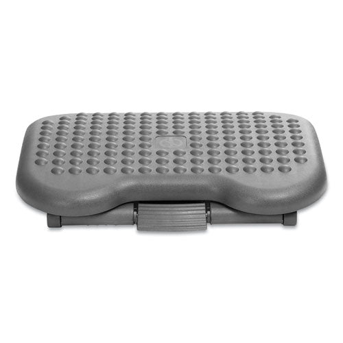 Image of Mind Reader Comfy Footrest, 18w x 13.4d x 4.3h, Black