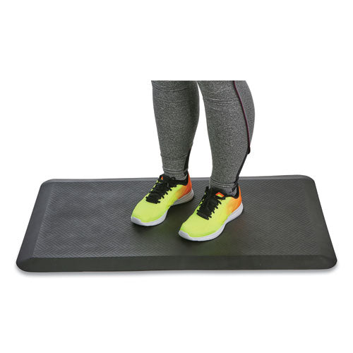 Image of Mind Reader Anti-Fatigue Mat, 35.25 X 19.5, Black