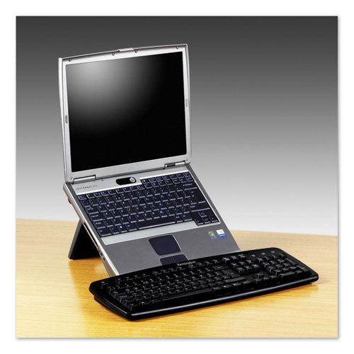 Image of Kensington® Smartfit Easy Riser Laptop Cooling Stand, 11.1" X 1.6" X 12", Black