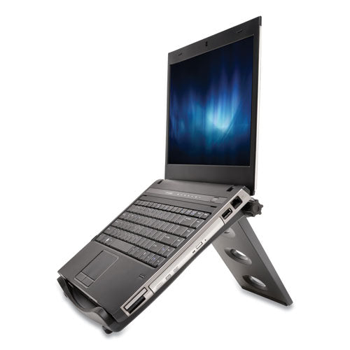 Image of Kensington® Smartfit Easy Riser Laptop Cooling Stand, 11.1" X 1.6" X 12", Black