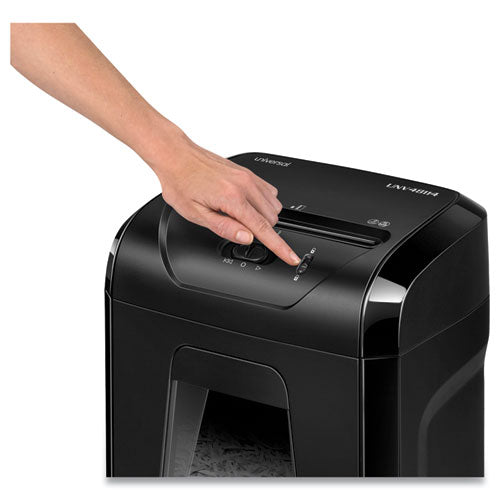 Image of Universal® 48114 Medium-Duty Cross-Cut Shredder, 14 Manual Sheet Capacity