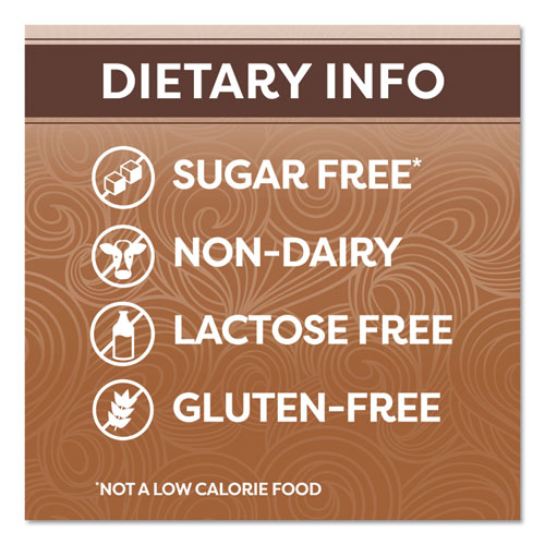 Image of Coffee mate® Sugar Free Chocolate Cream Powdered Creamer, 10.2 oz Canister, 6/Carton